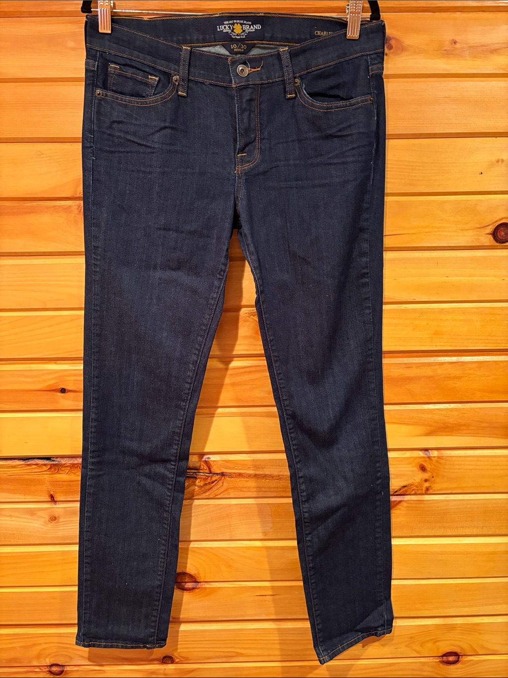 Lucky Brand Dark Indigo Skinny Jeans